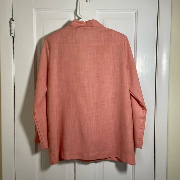Vintage Reneé Adams Lightweight Baby Pink Blazer - Picture 5 of 9